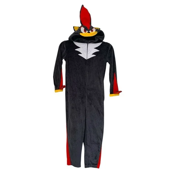 Spirit Halloween Kids Shadow Costume Sonic the Hedgehog Youth S‎ Jumpsuit - Picture 3 of 14